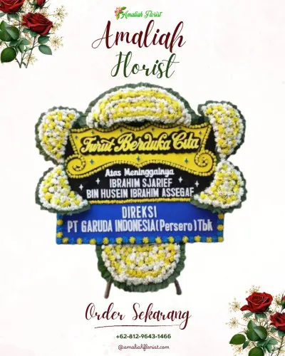 Papan Bunga Duka di Selapajang